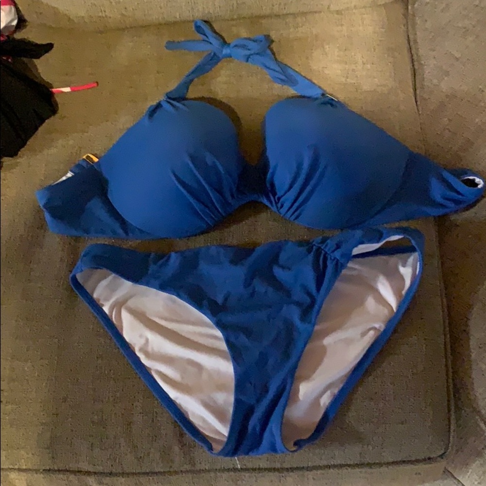 Blue 2 piece